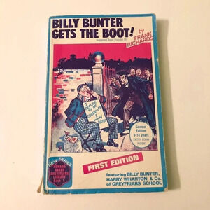 1989 Billy Bunter Gets The Boot Frank Richards  Greyfriars Book